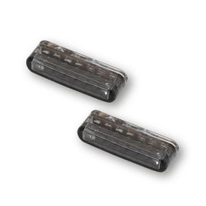 Motorcykel blinklys Highsider Smart Shorty LED 3i1 sort