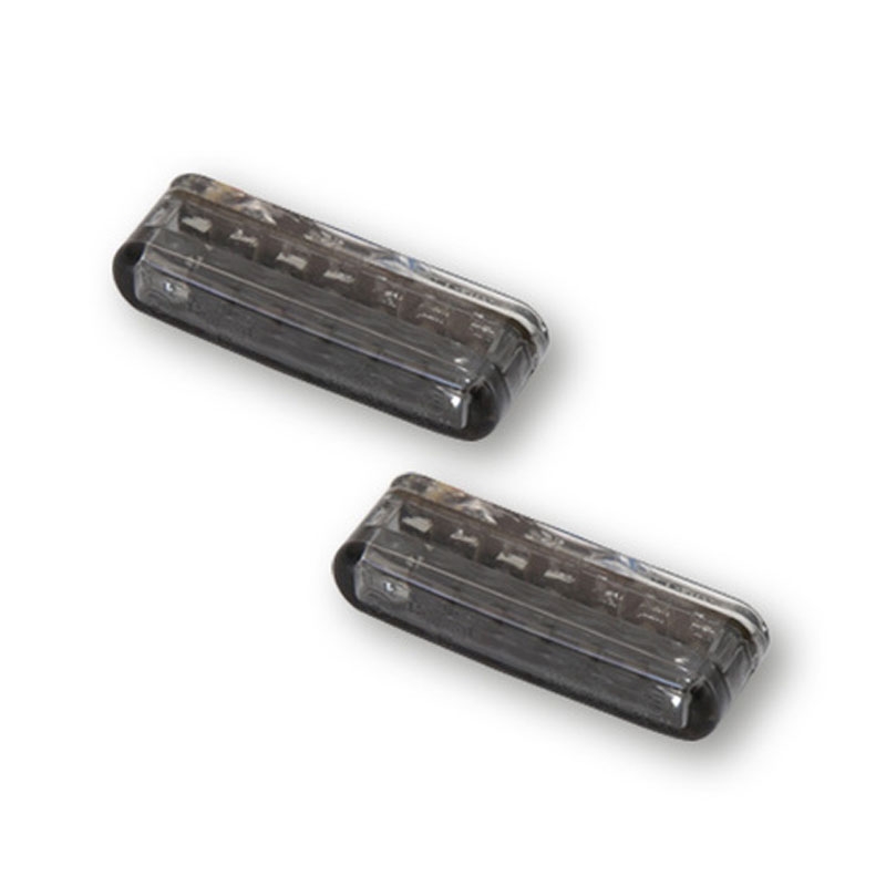 Motorcykel blinklys Highsider Smart Shorty LED 3i1 sort