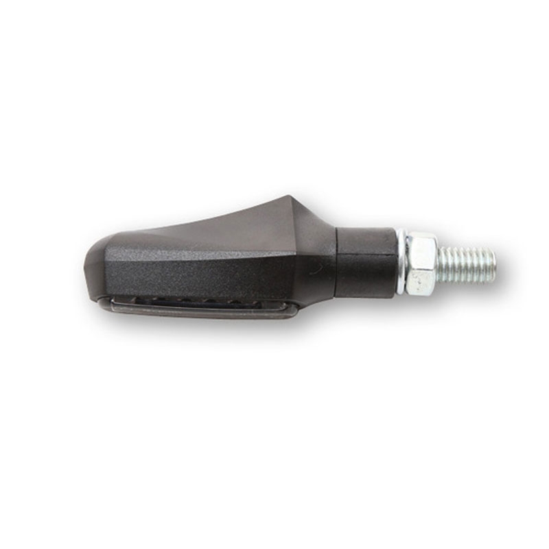 Motorcykel blinklys Highsider Smart Shorty Fin 3-i-1 sort