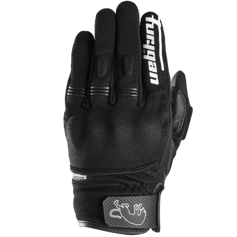 Furygan Jet Lady D3O® Evo dame motorcykelhandsker sort-hvid