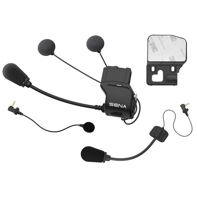 Hjelmbeslag med tilbehør til Sena 20S/20S EVO/30K headset (tynde hovedtelefoner)