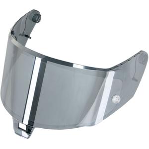 Alpinestars Supertech R10 motorcykelhjelmvisir, spejl mørk sølv