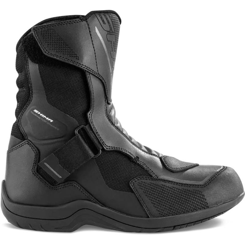 Dame motorcykelstøvler Shima Fusion WP sort