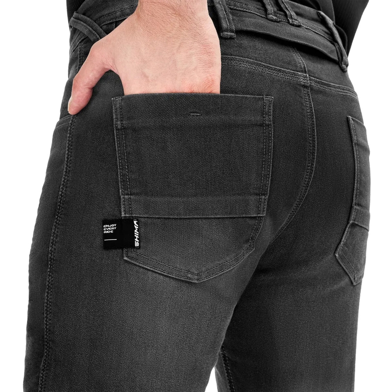 Shima Ridge motorcykeljeans sorte