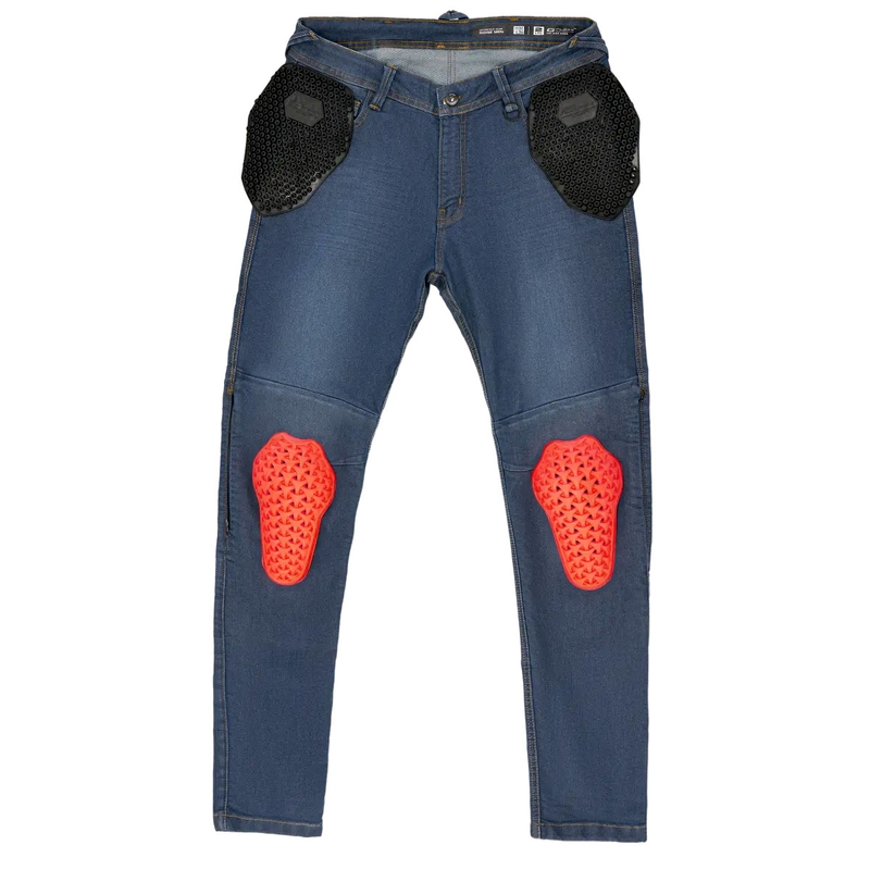Shima Ridge blå motorcykeljeans