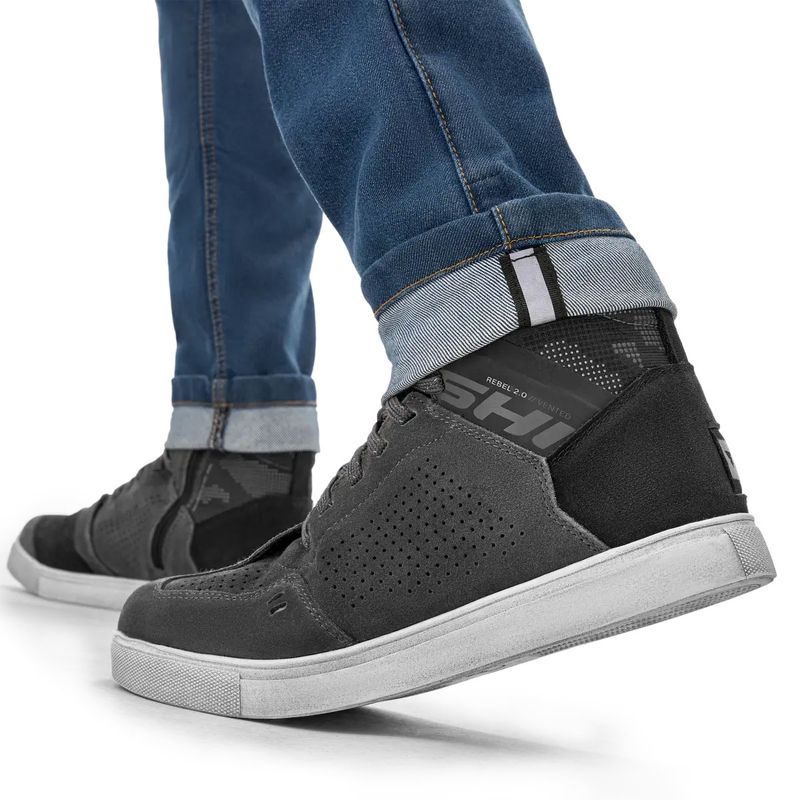 Shima Ridge Extended Biker Jeans Blå