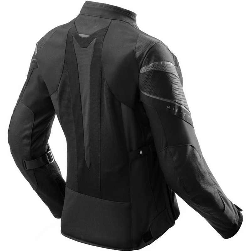 Dame motorcykeljakke Rebelhorn Hiflow V sort