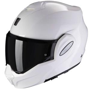 Scorpion EXO-TECH EVO flip-up hjelm, hvid, blank