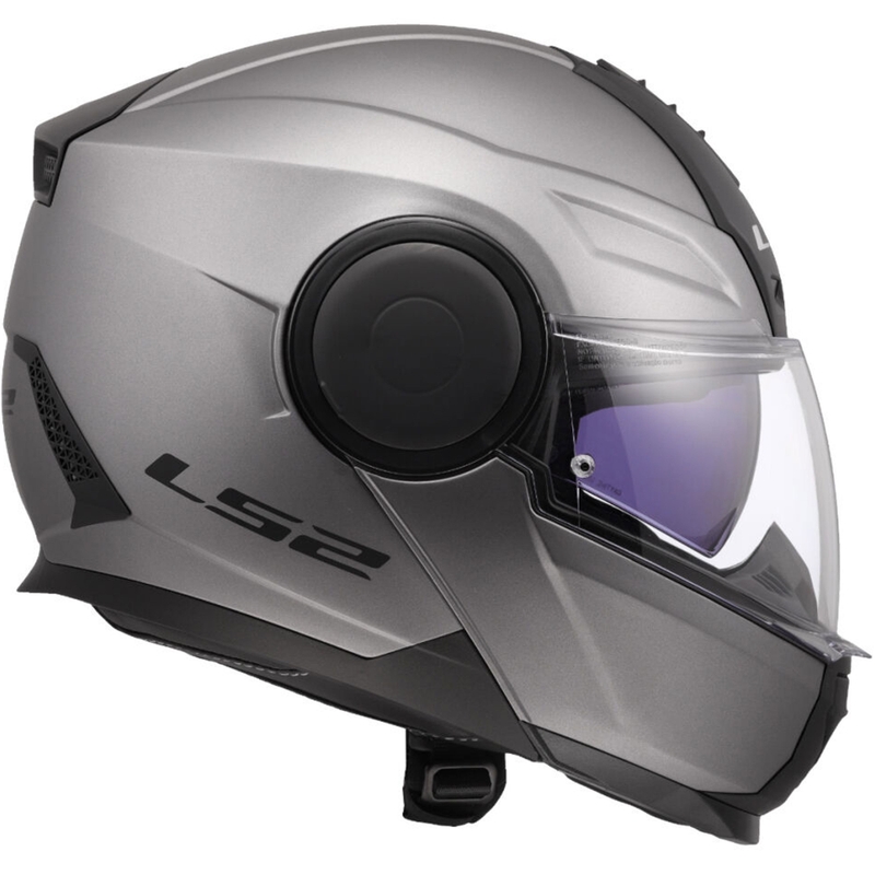 Flip-up motorcykelhjelm LS2 FF902 Scope II Solid mat titanium