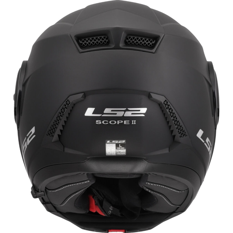 Flip-up motorcykelhjelm LS2 FF902 Scope II Solid matsort