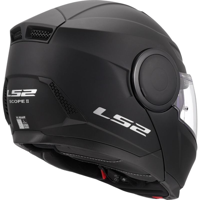 Flip-up motorcykelhjelm LS2 FF902 Scope II Solid matsort
