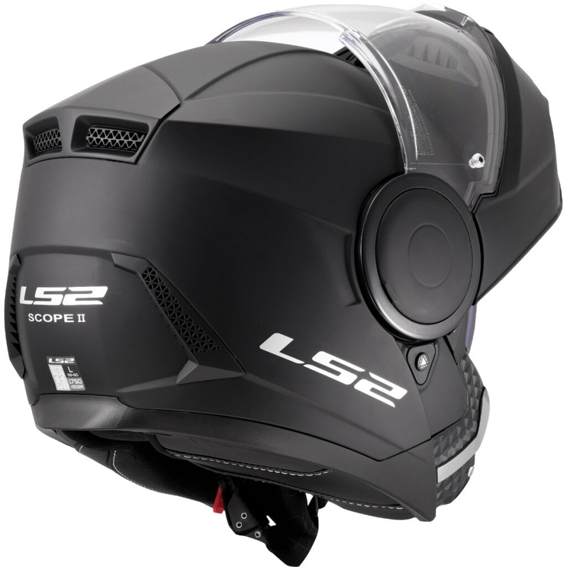 Flip-up motorcykelhjelm LS2 FF902 Scope II Solid matsort