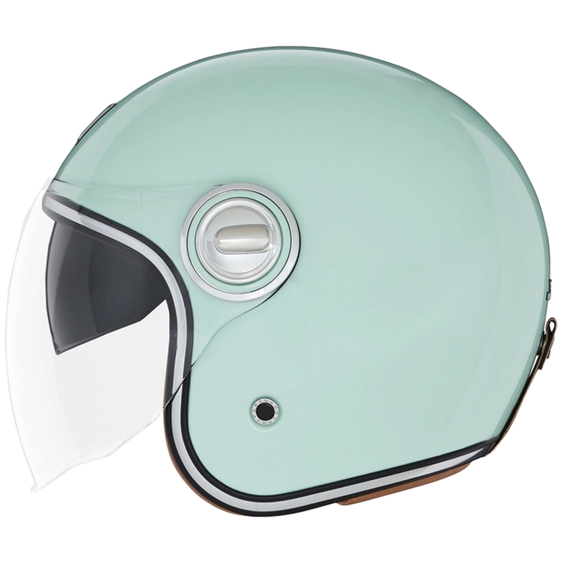 NOX PREMIUM Heritage åben motorcykelhjelm pastelgrøn