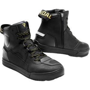 Rebelhorn Vandal II motorcykelstøvler i sort og guld til kvinder