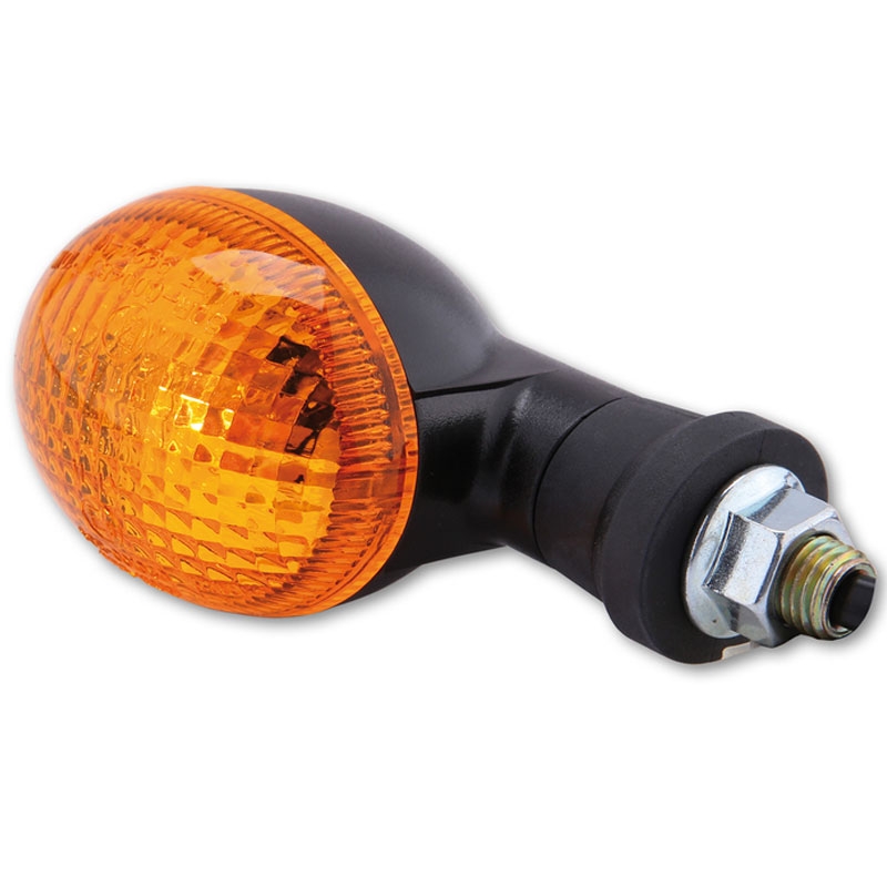Highsider Smart Mini motorcykel blinklys sort-orange