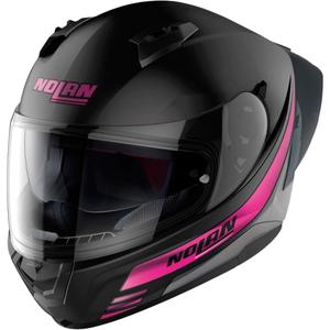Nolan N60-6 Sport Outset 23 sort og pink integreret motorcykelhjelm