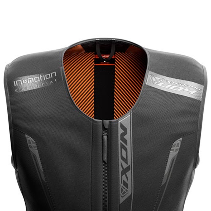 IXON IX-AIRBAG U04 airbagvest sort-grå