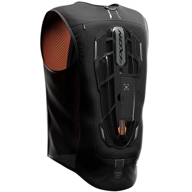 IXON IX-AIRBAG U04 airbagvest sort-grå