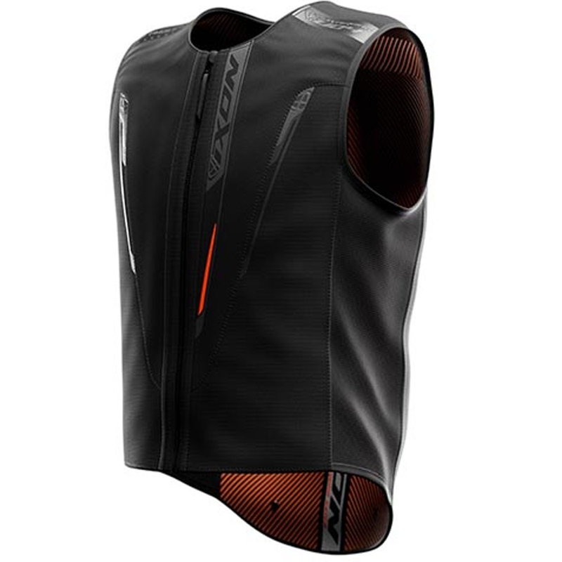 IXON IX-AIRBAG U04 airbagvest sort-grå