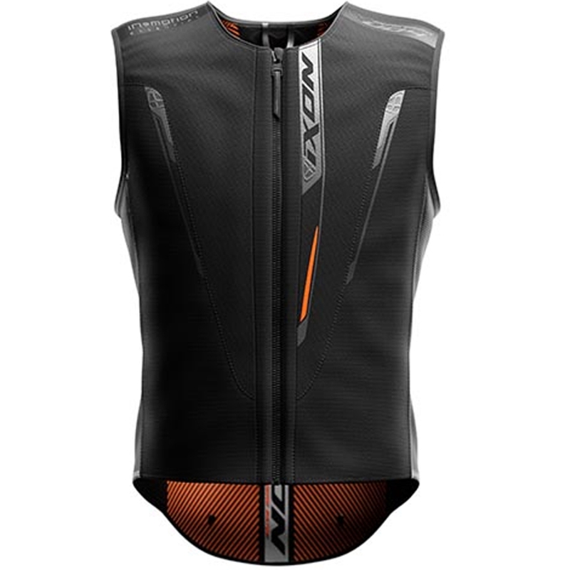 IXON IX-AIRBAG U04 airbagvest sort-grå