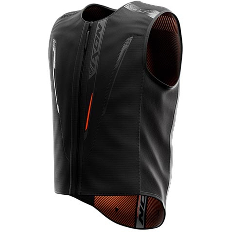 IXON IX-AIRBAG U04 airbagvest sort-grå