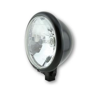 Highsider Smart Bates Style 5 3/4 tommer forlygte med klart glas, sort