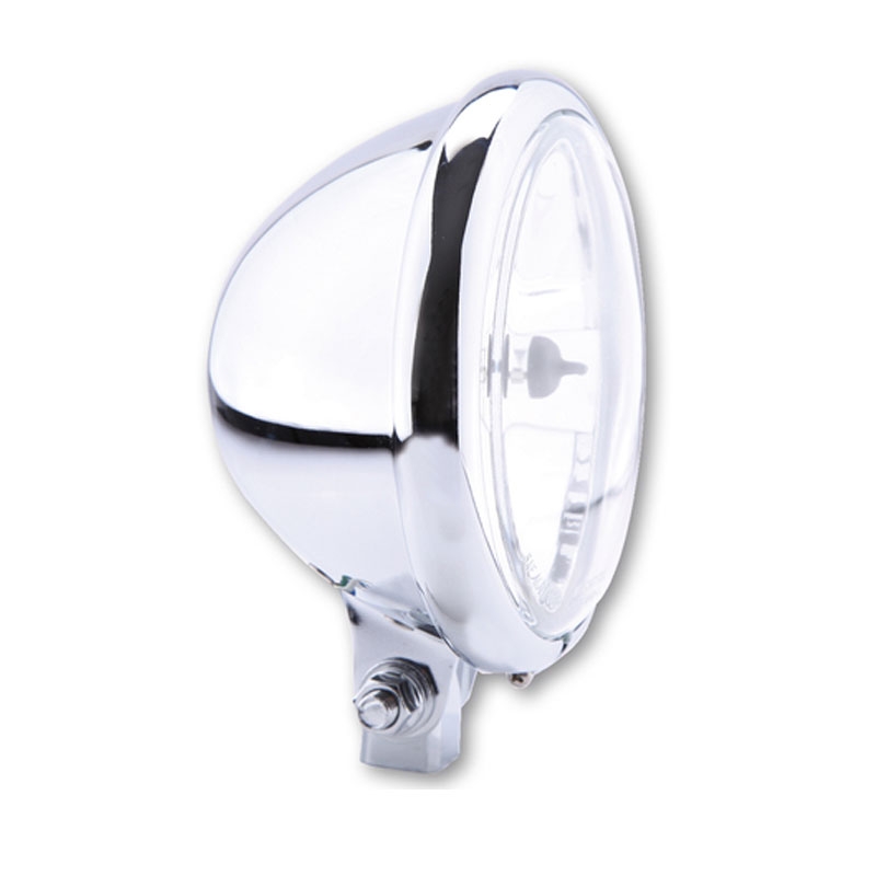 Highsider Smart Bates Style 5 3/4 tommer forlygte i klart glas, krom