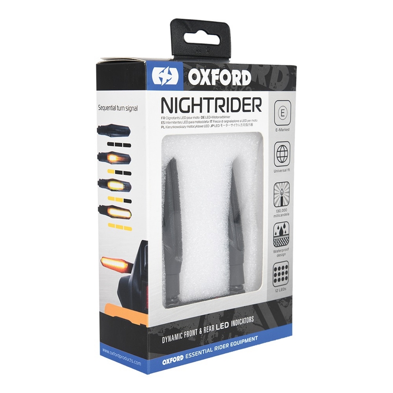 Oxford Nightrider sekventielle LED-blinklys