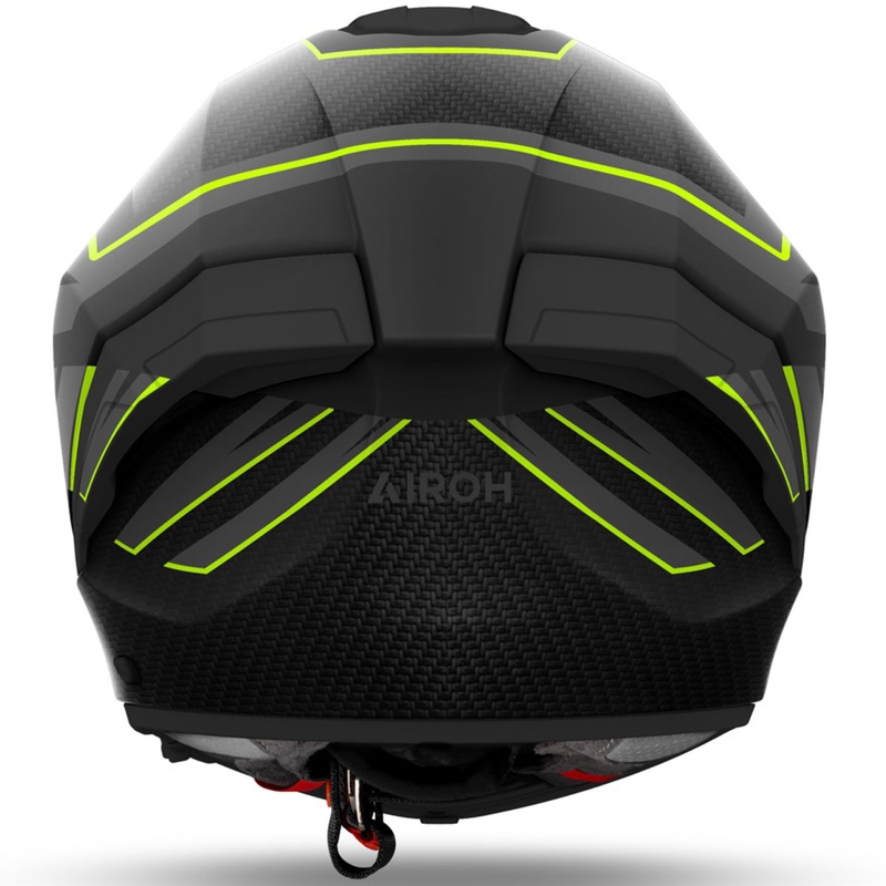 Airoh MATRYX Sentinel full face motorcykelhjelm mat gul