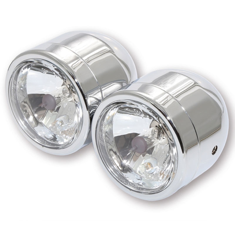Fjernlys Highsider Smart H4/H7 krom