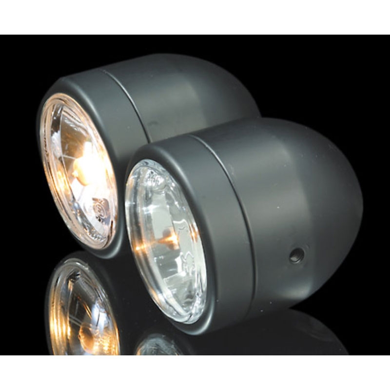 Fjernlys Highsider Smart H4/H7 sort