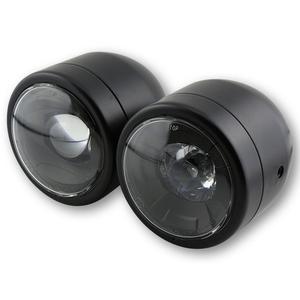 Highsider Smart Twin LED sort forlygte