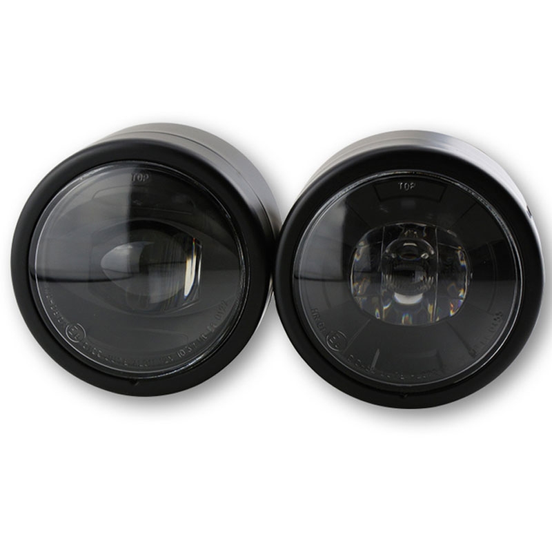 Highsider Smart Twin LED sort forlygte