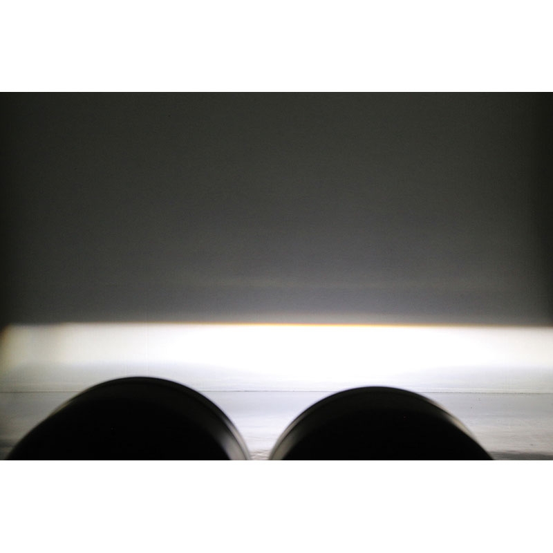 Highsider Smart Twin LED sort forlygte