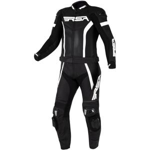 RSA Imola 2.1 sort og hvid motorcykeloverall i læder