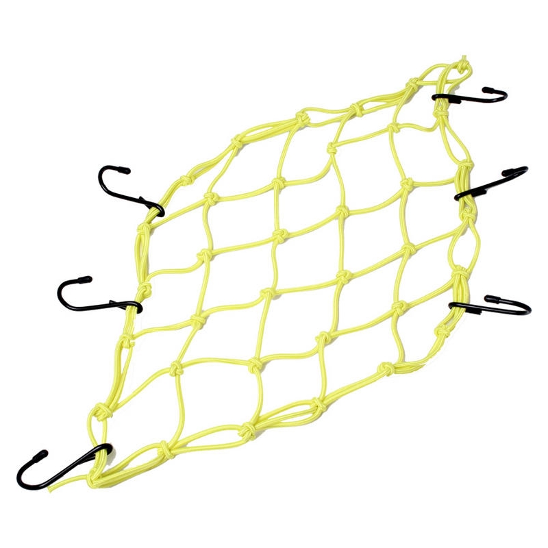 Motorcykelnet - Spider - fluogul