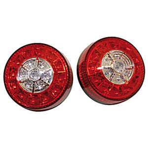 Highsider Smart LED 3-i-1 ATV Baglygte Sort-Rød