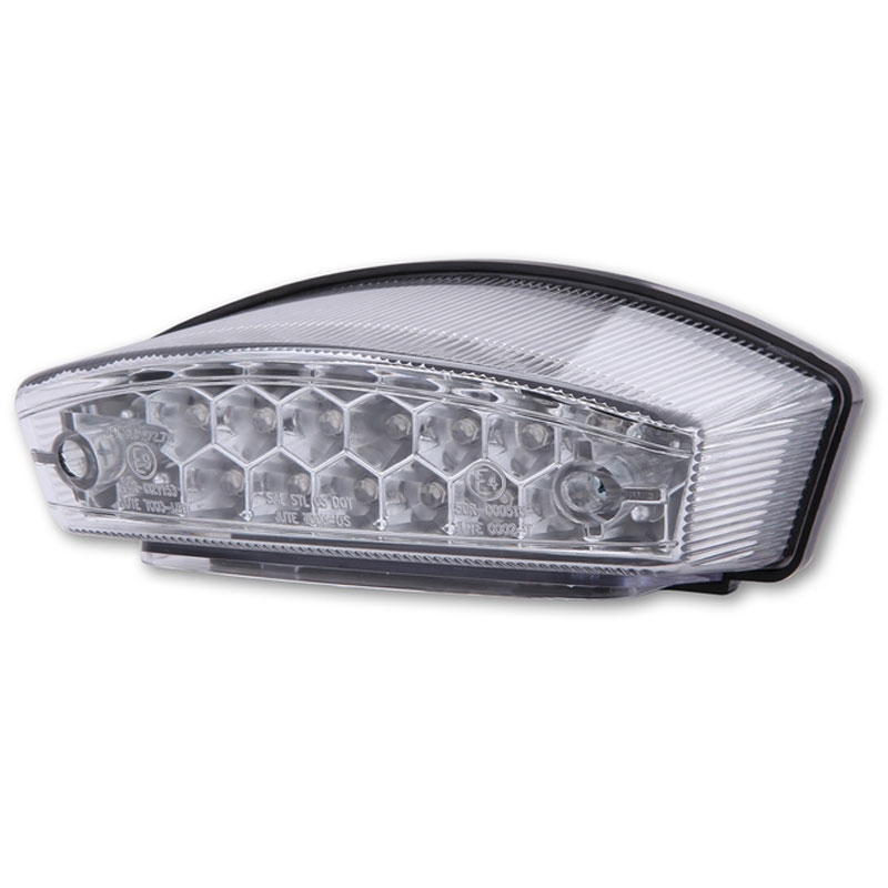 Highsider Smart Monster LED motorcykel baglygte sort