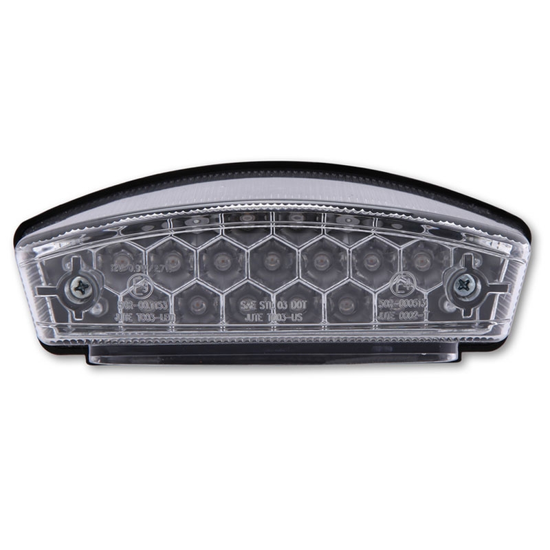 Highsider Smart Monster LED motorcykel baglygte sort