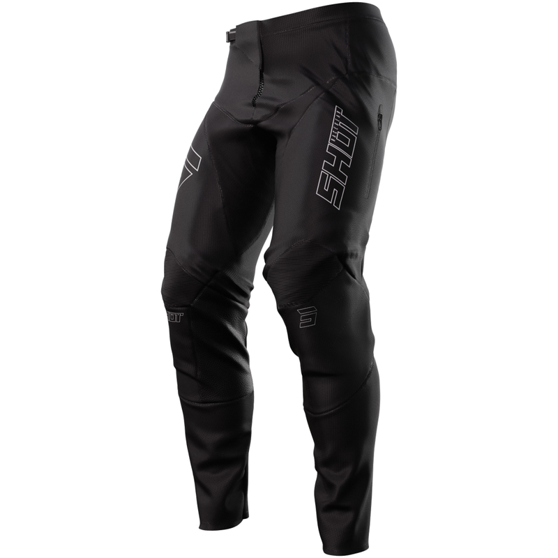 Shot Contact Zip Motocross Bukser Sort