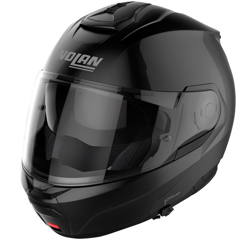 Flip-up motorcykelhjelm Nolan N100-6 Classic N-COM 3 sort
