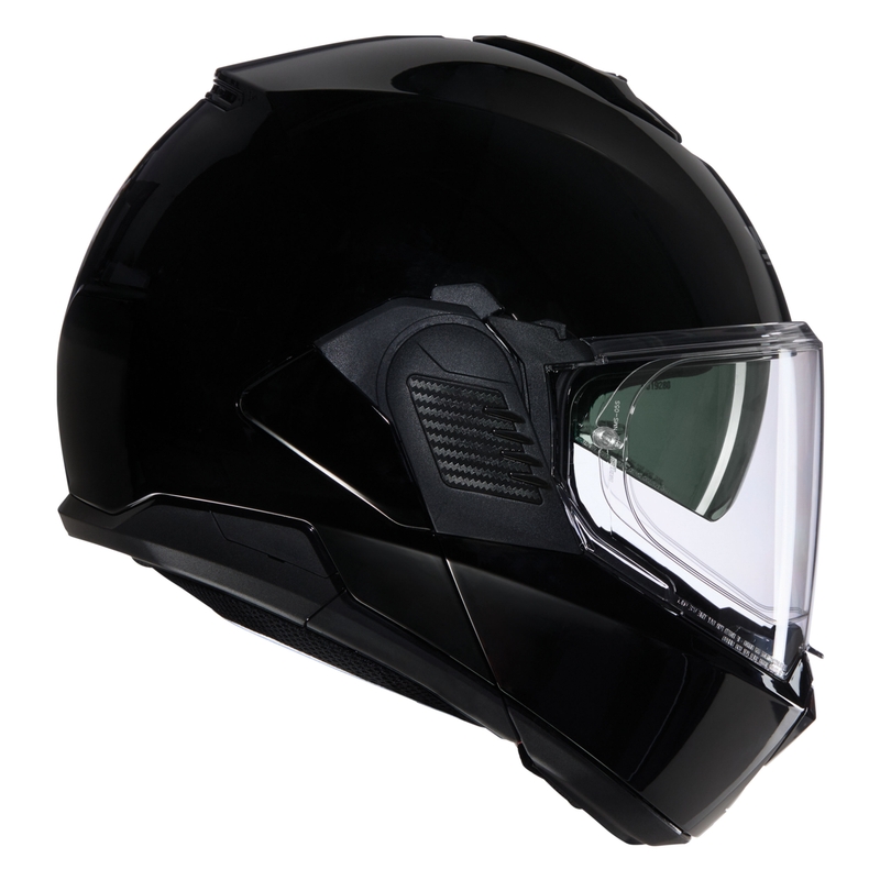 Flip-up motorcykelhjelm Nolan N120-1 Classico N-COM 301 sort