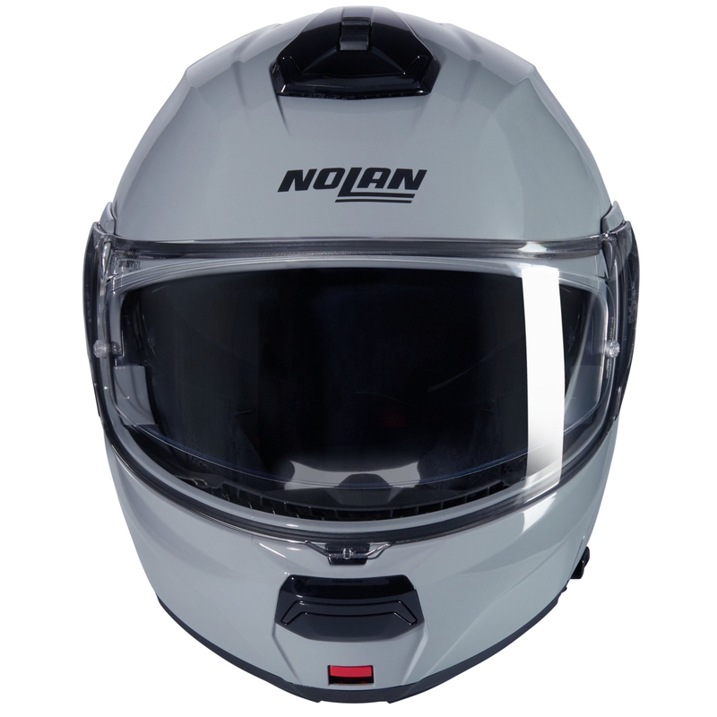 Flip-up motorcykelhjelm Nolan N100-6 Classico N-COM 303 grå