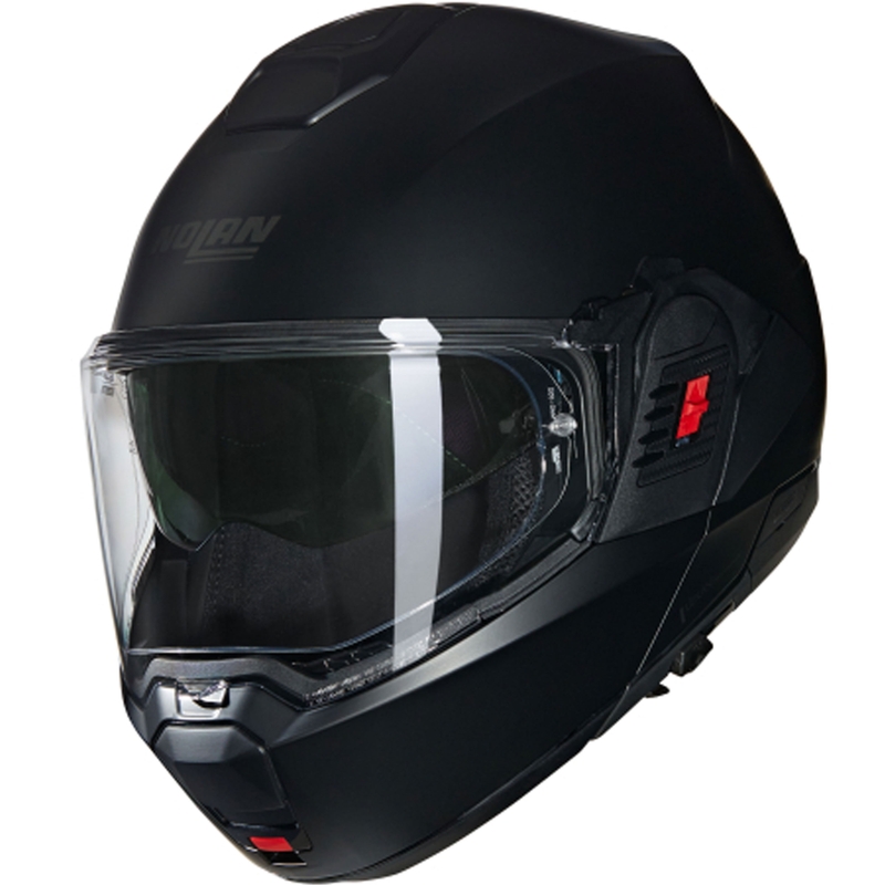 Flip-up motorcykelhjelm Nolan N100-6 Classico N-COM 302 matsort