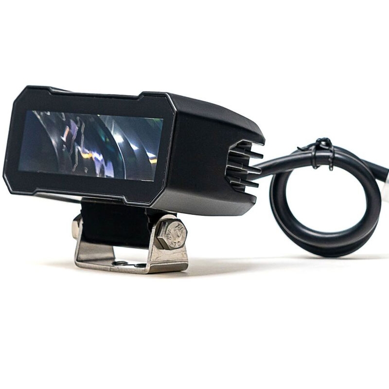 LED-lys SHARK 4,6" 20W sort