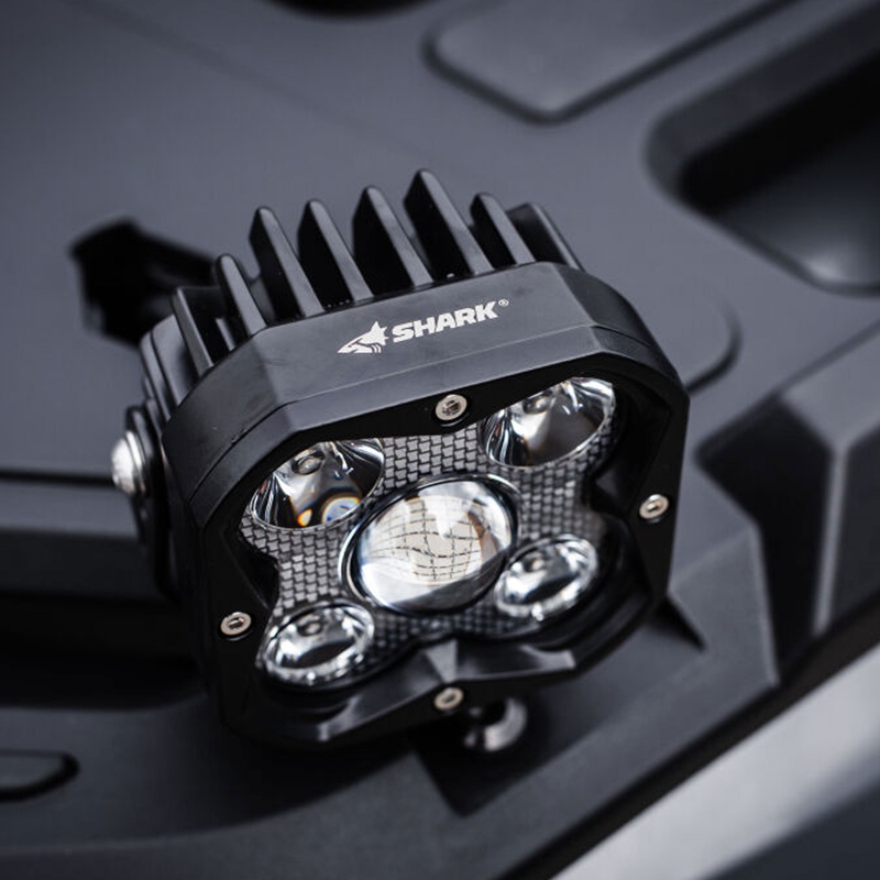 LED-lygte SHARK LED-kørelys med laser-LED 3,2" 40 W sort