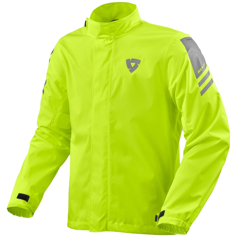 Revit Cyclone 4 H2O fluogul regnjakke til motorcykel