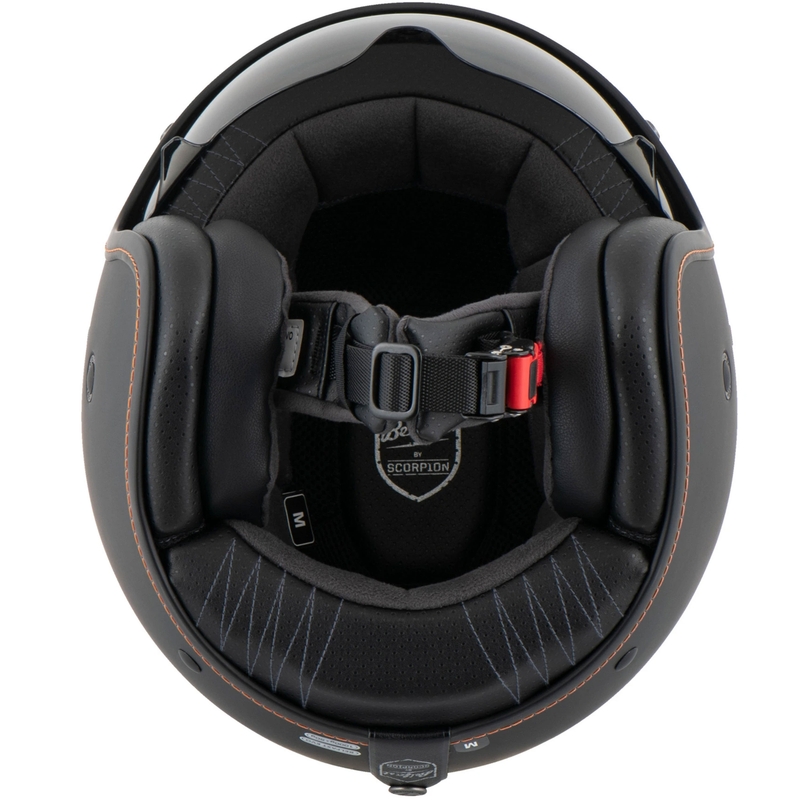 Åben hjelm SCORPION BELFAST EVO Solid sort mat