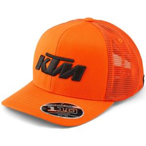 KTM Logo Børnekasket Orange-Sort