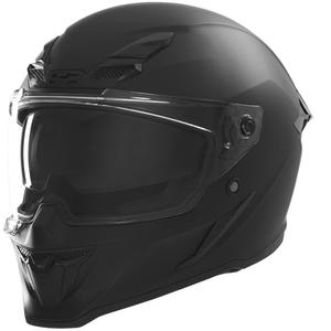 NOX Exlusiv Goliath fullface motorcykelhjelm, matsort